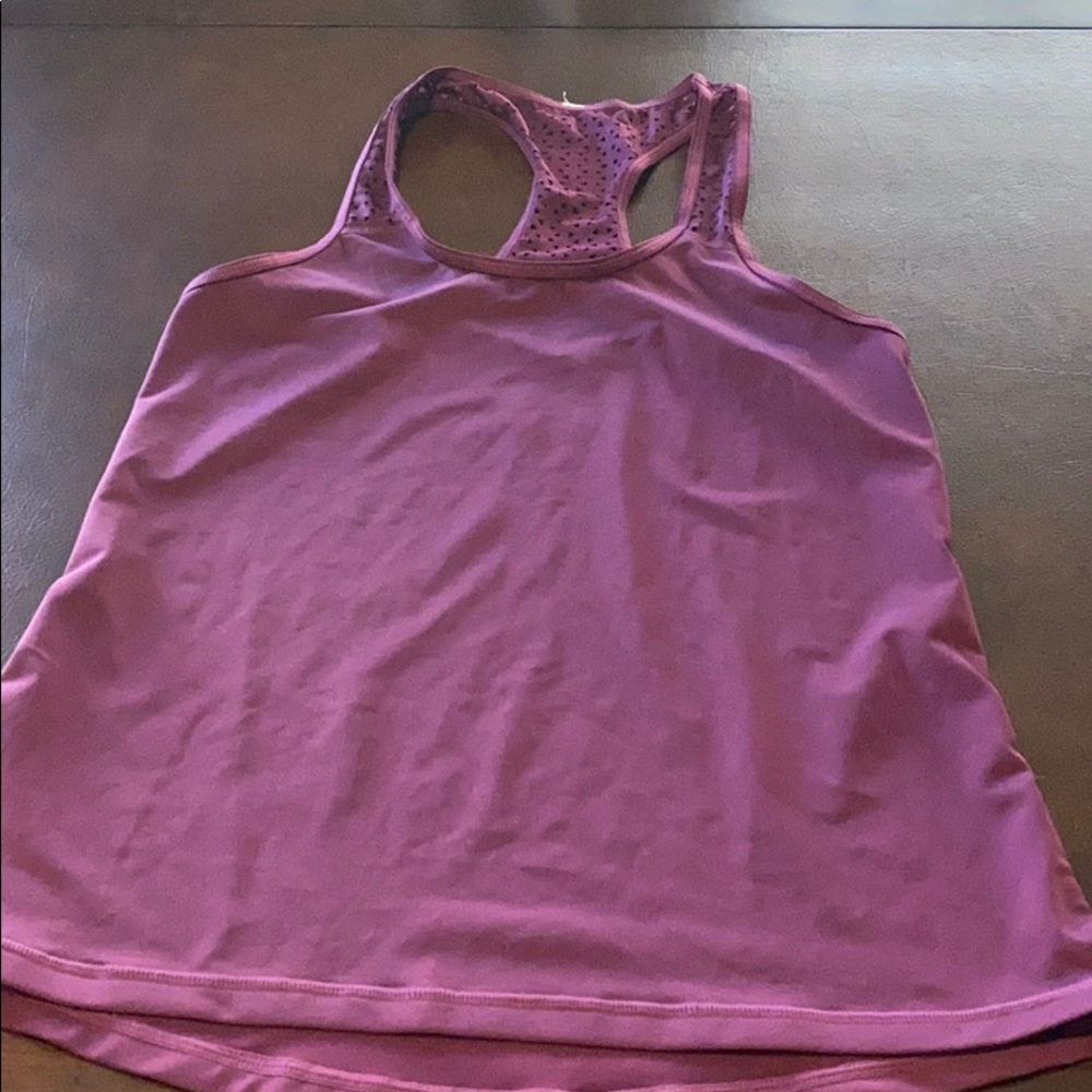 Maroon workout tank xs